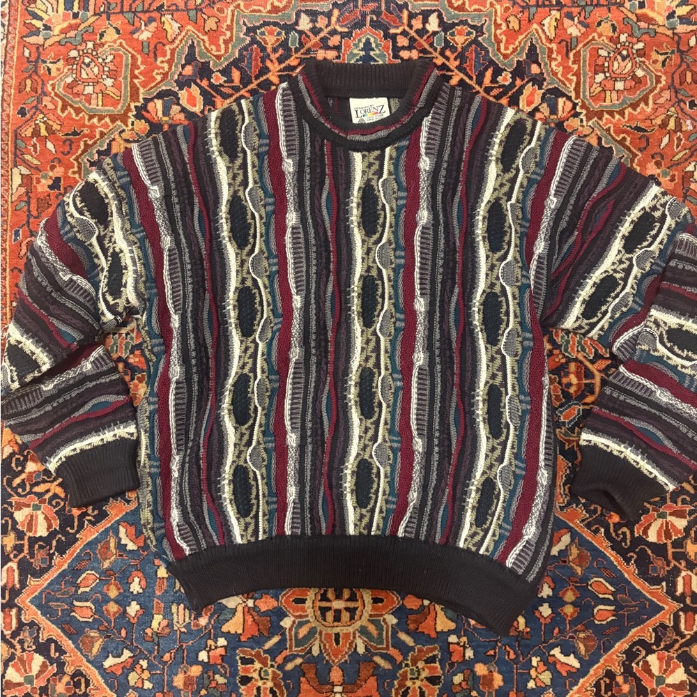 Vintage Wool Multicolor Sweater